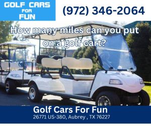 Golf Cars For Fun Aubrey Texas