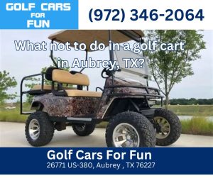 Golf Cars For Fun Aubrey Texas