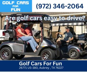 Golf Cars For Fun Aubrey Texas