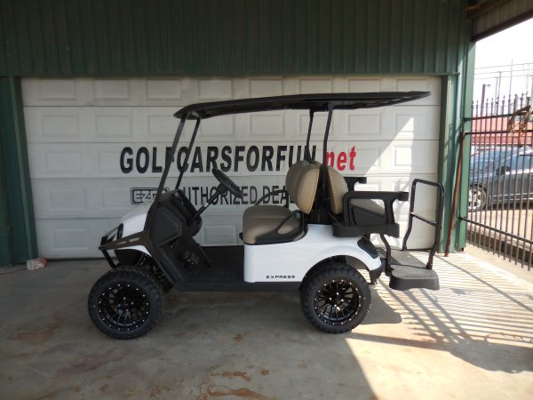 2025 EZGO S4 Gas - White