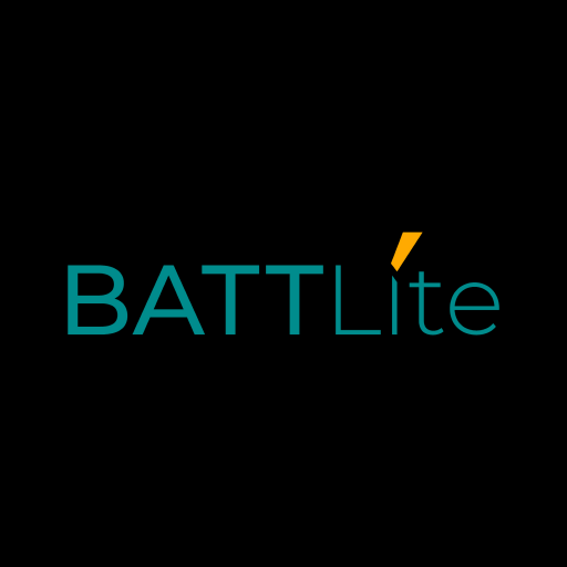 Batt Lite Logo Black