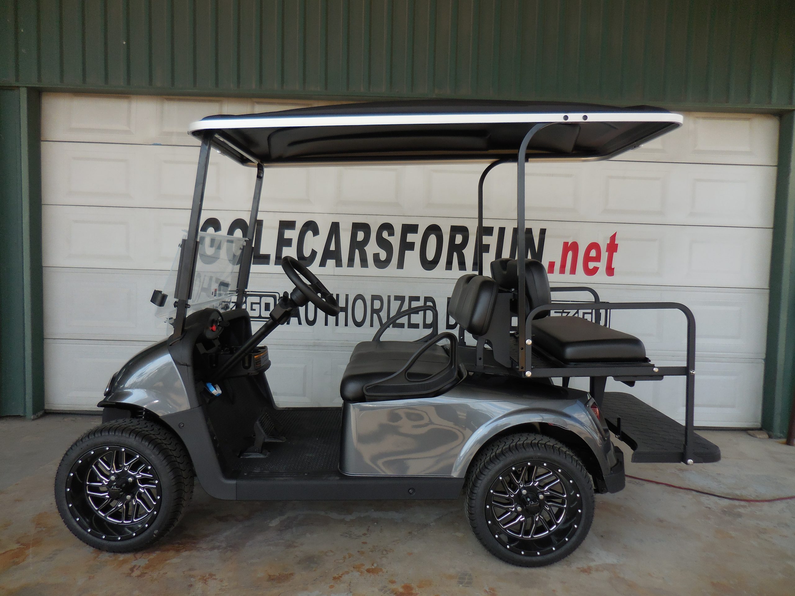 2021 EZGO Lithium RXV 4-Passenger Factory Certified Pre-Owned - Charcoal Gray