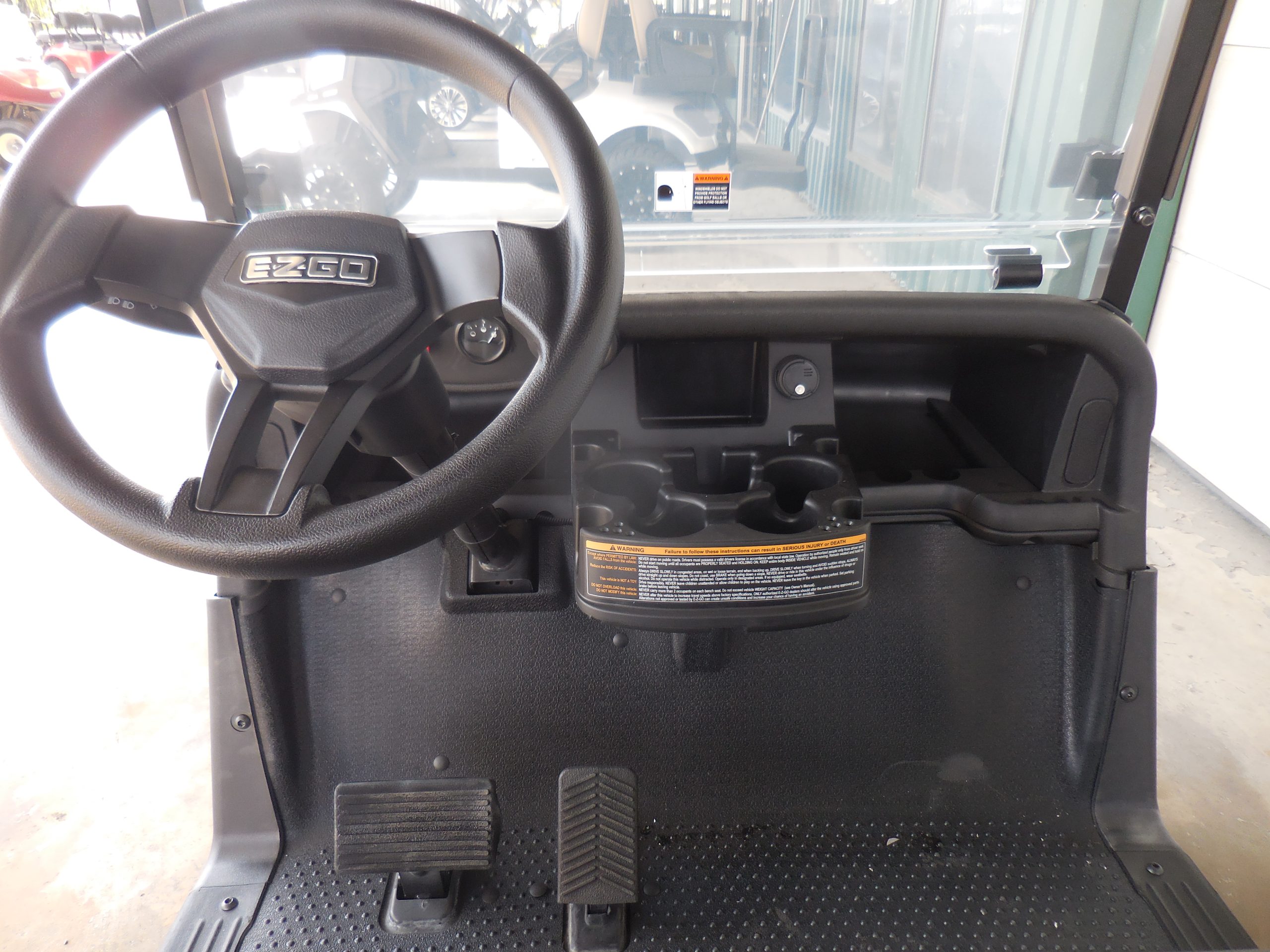2021 EZGO Lithium RXV 4-Passenger Factory Certified Pre-Owned - Charcoal Gray - Image 4
