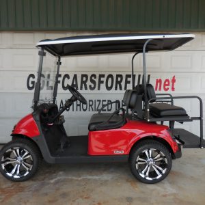 2021 EZGO Lithium RXV 4-Passenger Factory Certified Pre-Owned - Flame Red