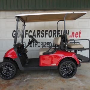 2021 EZGO Lithium RXV 4-Passenger Factory Certified Pre-Owned - Flame Red
