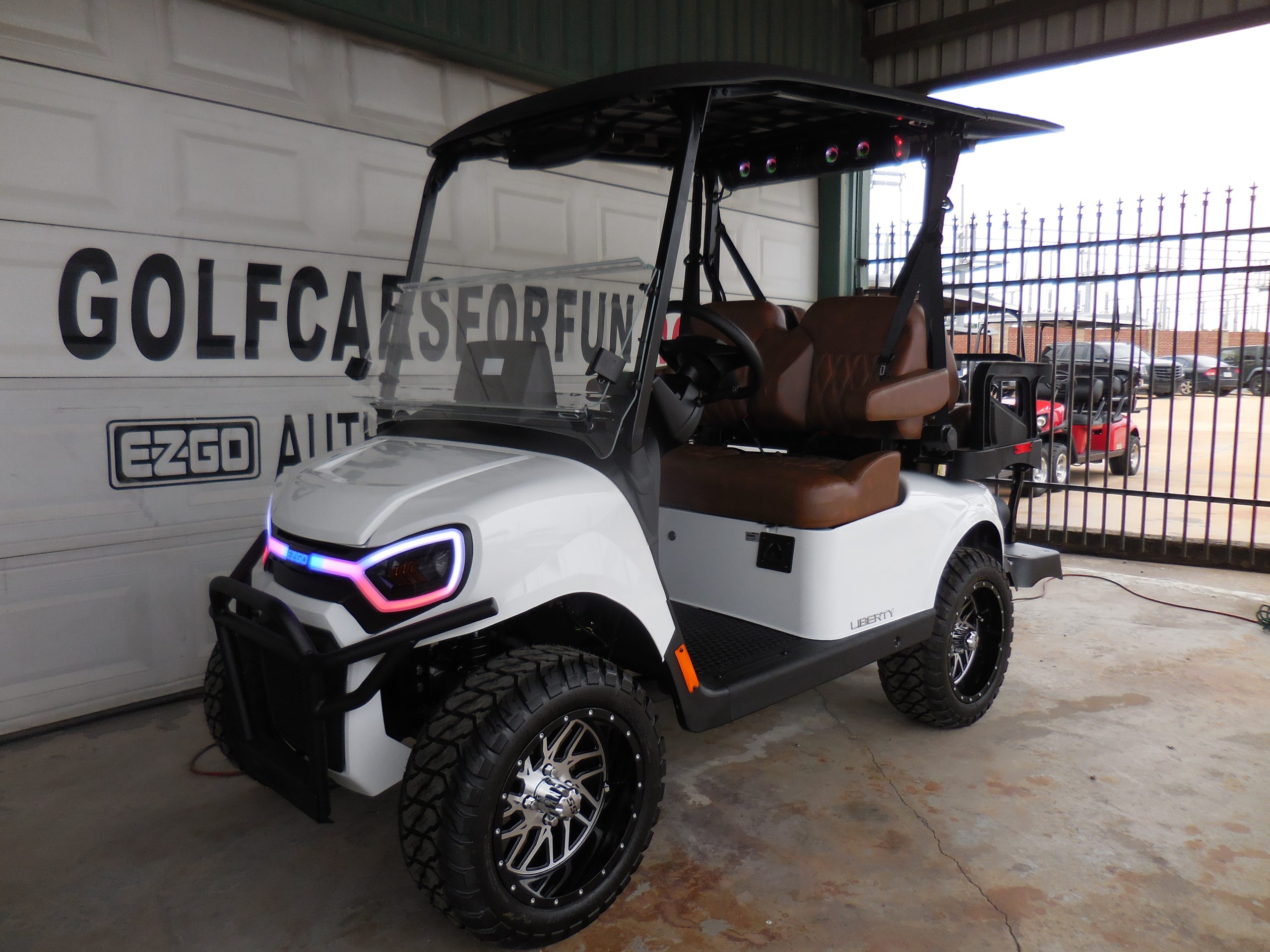 2027 EZGO Liberty 4 - White - Image 2